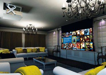 Giải trí đỉnh cao với Phòng chiếu phim tại nhà